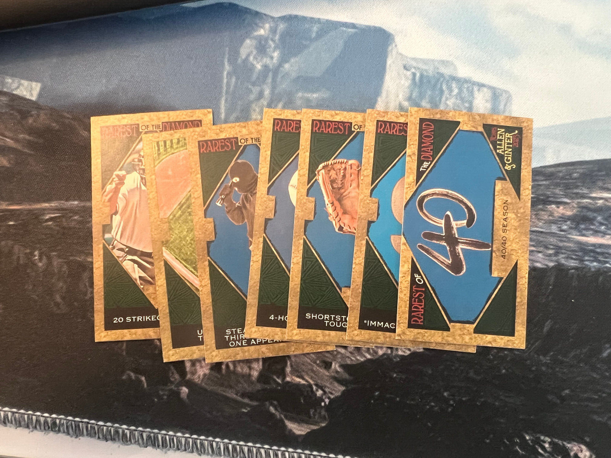 2023 Topps Allen & Ginter Rarest Diamond Mini Insert Pick Card Complete Your Set 2023 Topps Allen & Ginter Rarest Diamond Mini Insert Pick Card Complete Your Set