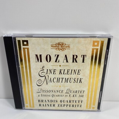 Mozart: Dissonance, String, Brandis Quartet, Serenade KV, Zepperitz (1998) CD