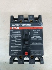 Cutler-Hammer Eaton FS340050 A, Type FS, 480 VAC, Circuit Breaker CHIPPED