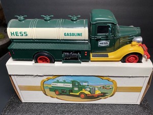first hess truck toy bank