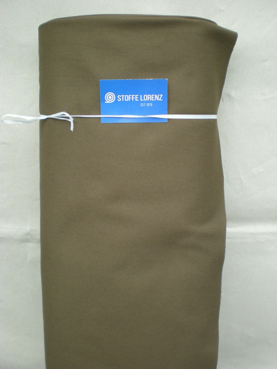 Stretch Jeans Light Brown Fabric Meter Goods UK