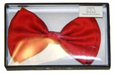 Adult Unisex Red Pretty Formal Dress Up Suit Halloween Costume Cosplay Bowtie 