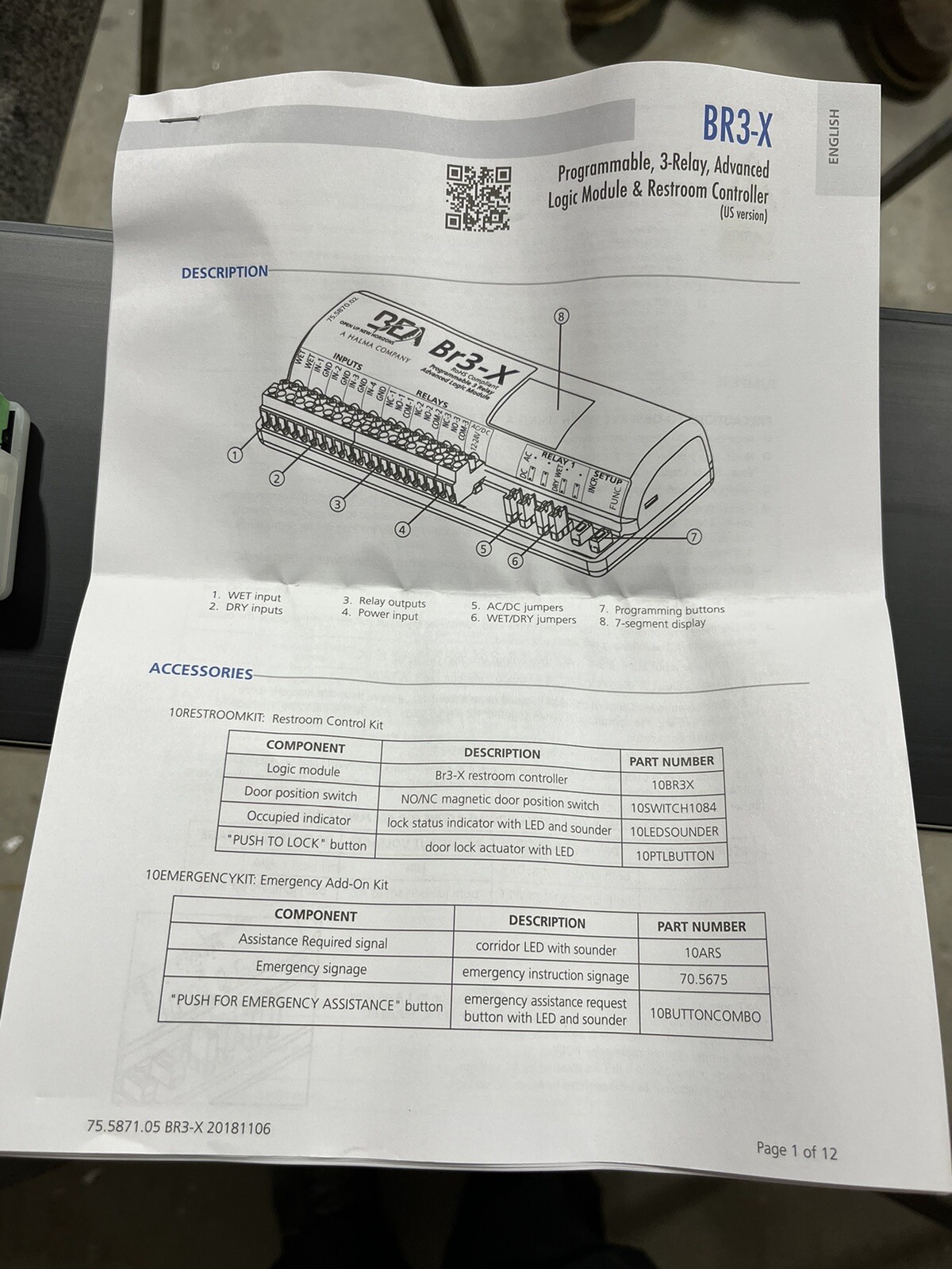 BEA BR3 Relay/ logic Module | eBay