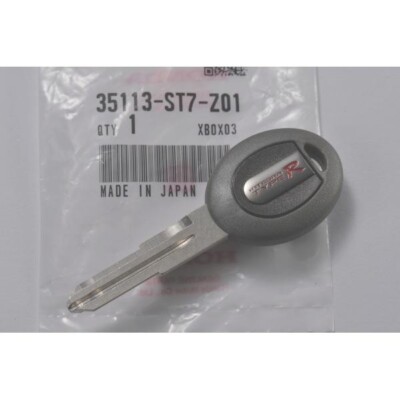 JDM OEM HONDA Integra DC2 Blank Key Type R TYPE-R Spare Key