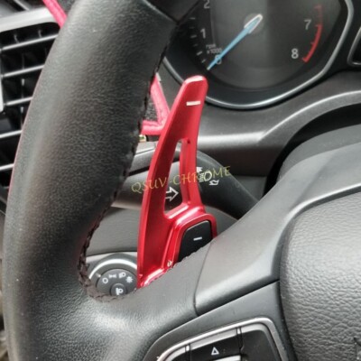 Für Ford Focus Ecosport Escape Kuga Rot Lenkrad Shift Paddel Verlängerung
