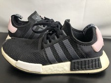 Adidas Womens NMD R1 B37649 Black Running Shoes Sneakers Size 8.5