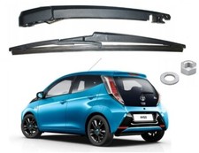 für Toyota Aygo 2014-2024 HINTEN HECK WISCHERARM + WISCHER Mutter