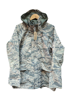 Original USAF US Air Force ABU APECS Tigerstreifen GoreTex Jacke Medium/Reg #578