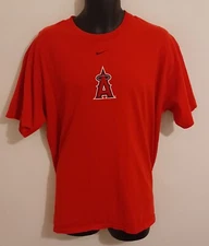 Los Angeles Angeles Lets Go Angeles Red Nike Tshirt Size Large 