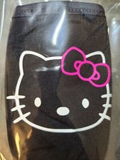 Hello Kitty Sanrio Black Face Covering Mask