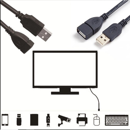 3FT 5FT 10FT 15FT 30FT USB 2.0 Male to Female Extension Extender Cable Cord US - Picture 2 of 31