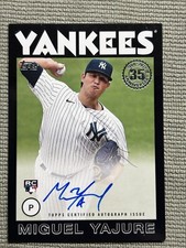 Miguel Yajure 2021 Topps Update Series - 1986  Black #86B-MY /199