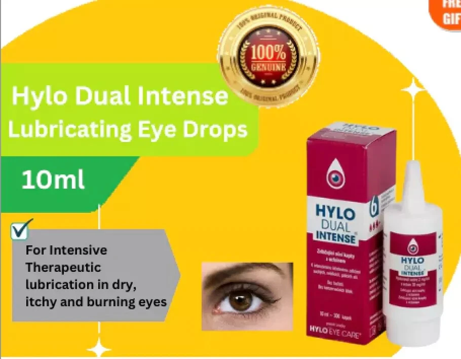 Gotas lubricantes intensas Hylo-Dual 10 ml (X 5) ENVÍO RÁPIDO Foto 4 de 4