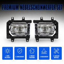2x f�r BMW E30 Sto�stange Nebelscheinwerfer Gelb links/rechts 85-93 63171385946