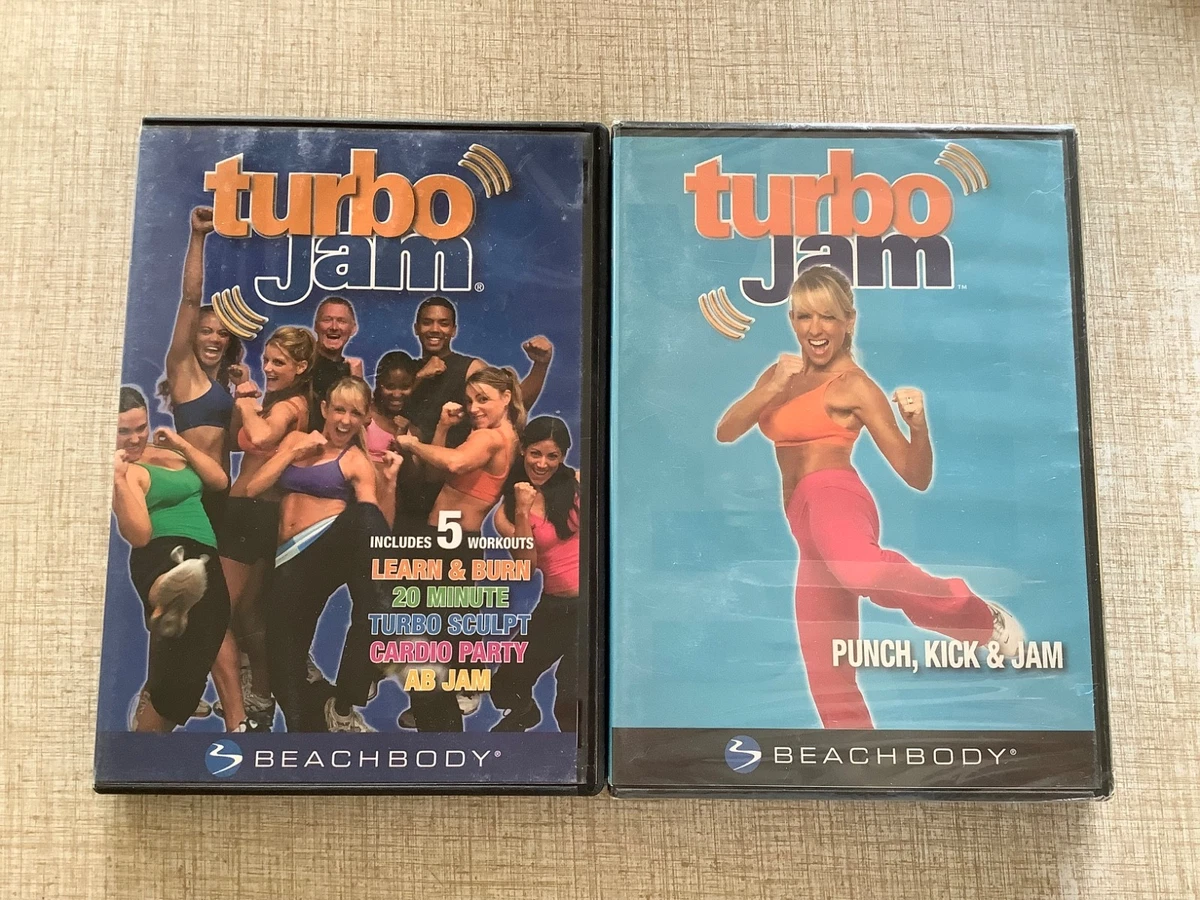 Exercise & Fitness Turbo Jam Series 2000-2009 Release Year DVDs