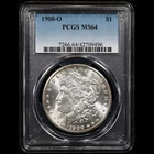 1900-O $1 Silver Morgan Dollar MS 64 PCGS # 42709496 + Bonus