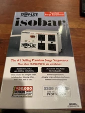 Tripp Lite, Isobar Ultra 4 Outlet 120V Diagnostic Surge Protector 6ft. New