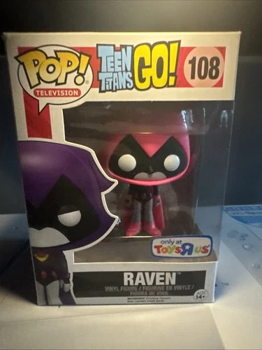 Funko POP! - Teen Titans GO! Vinyl Figure - RAVEN (Pink) #108 *Exclusive*
