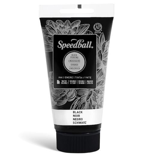 Speedball Water-Soluble Block Printing Ink 2.5oz (75ml) - Black