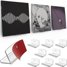 Adhesive Vinyl Wall Mount 8-Pack      Strong Hold Record Holder Wall, Record...