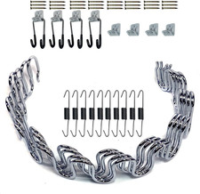 Kaupuar 18" 4Pcs Sofa Upholstery Spring Replacement Kit for Repair Couch