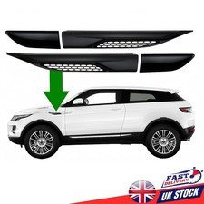 Black side wing & door vent upgrade kit for Range Rover Evoque L538 11-18MY