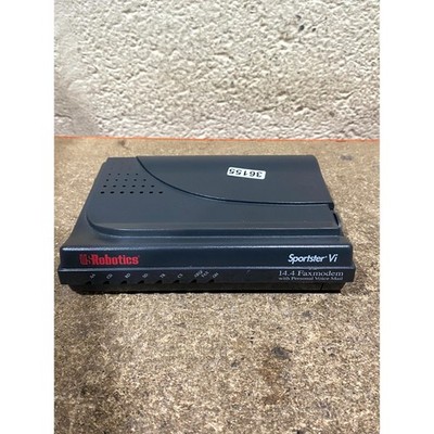U.S. Robotics Sportster Vi 14.4 externes Faxmodem schwarz persönliche Voicemail