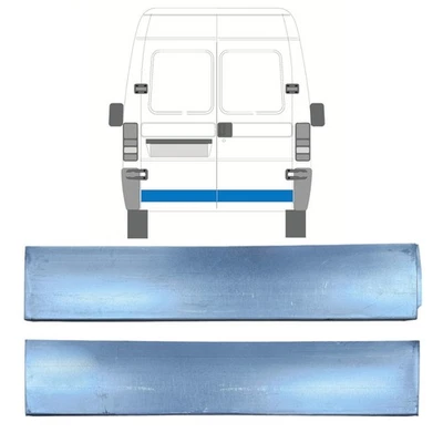 Für Fiat Ducato Boxer Jumper 94-06 Hinten Tür Reparaturblech Niedriger / Paar - Bild 1 von 2