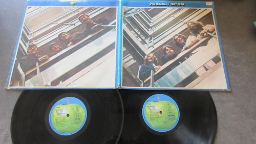 The Beatles BLUE Album 1967-1970 2xLP *VG+/NEAR MINT x2*INNERS*GF*