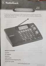 Radio Shack PRO-136 20-136 Desktop Radio Scanner User's Manual English/Spanish