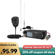Mb4 Cb Radio Tx Rx Noise Reduction Front Facing Speaker Mobile Radio Antenna
