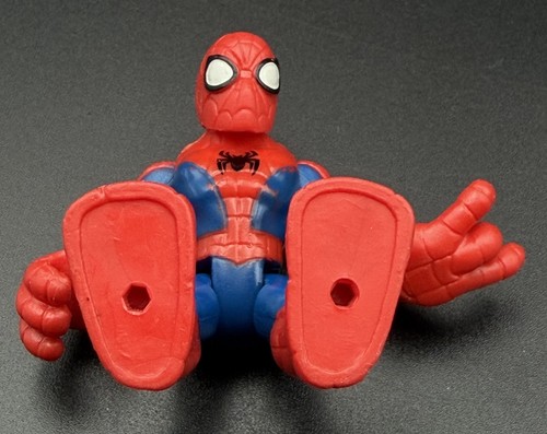Playskool Marvel Super Heroes Spiderman Hulk figure e Star Wars Darth Luke - Foto 11 di 13