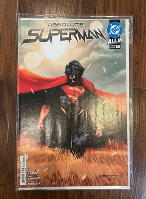 Absolute Superman #1 Cover A Regular Rafa Sandoval Cover 1st First Printing NM
