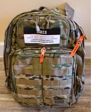 5.11 Tactical - RUSH 24 2.0 Backpack - Multicam, 37L NEW!