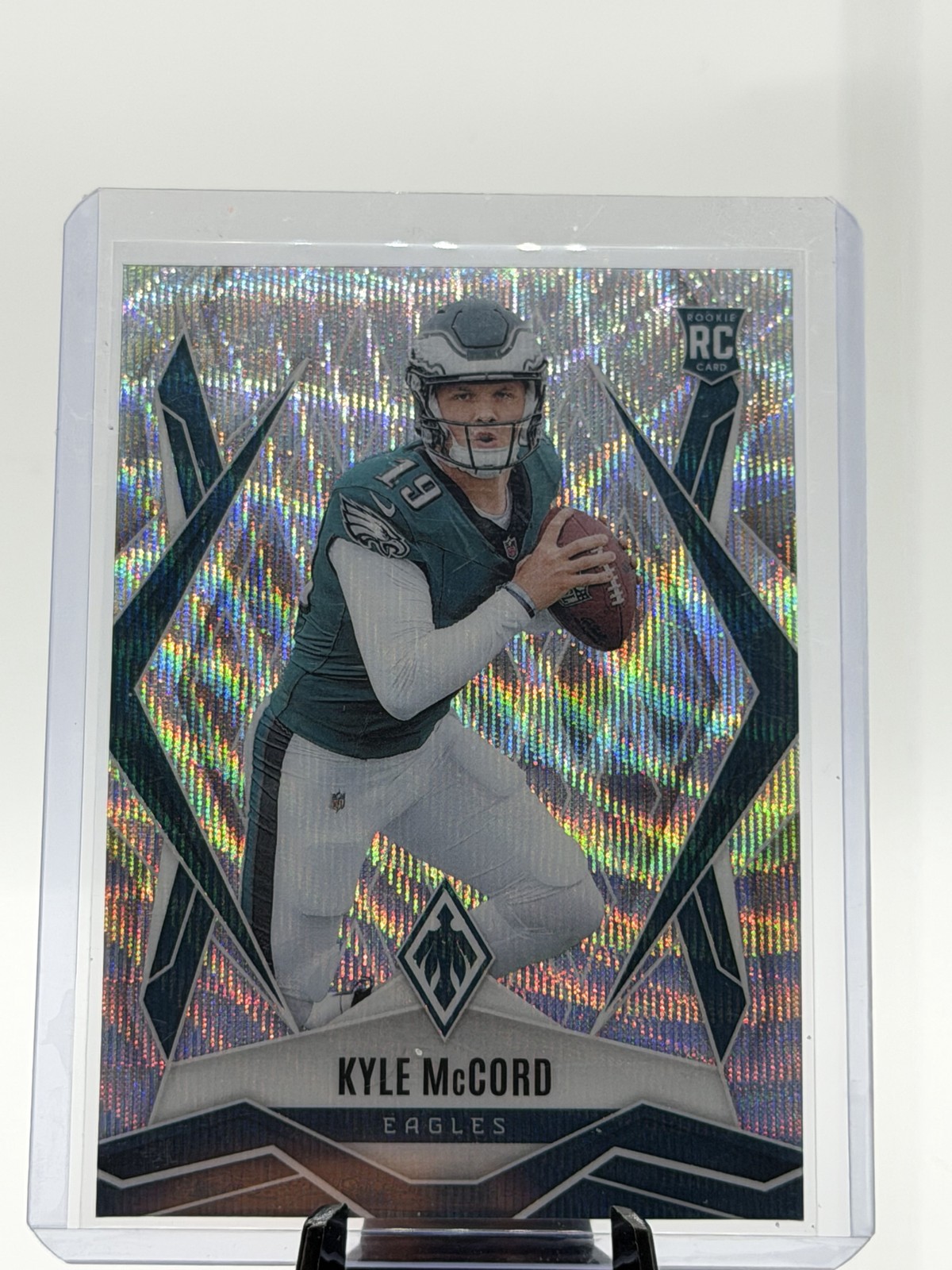 2025 Panini Phoenix #173 Kyle McCord Wave Prizm #/199