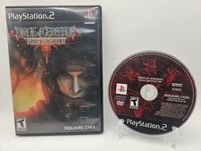 Final Fantasy VII 7 Dirge of Cerberus Playstation 2 PS2 No Manual - Tested