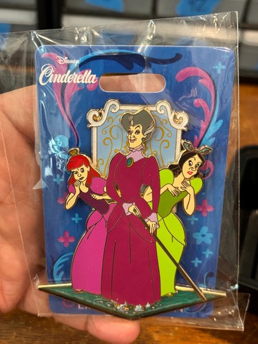 Prendedor WDI Disney Cenicienta 75 Aniversario - Lady Tremaine & Stepsisters