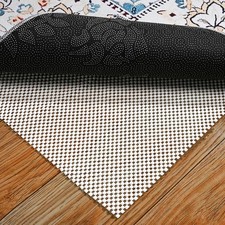 Non Slip Rug Pad Gripper 8X10 FT for Hardwood Floors, Eco-Friendly Anti Skid Mat