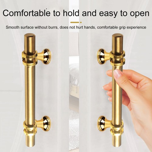 Door Pull Hand With Screws Solid Drawer Handle Accessories Handle - Picture 5 of 56