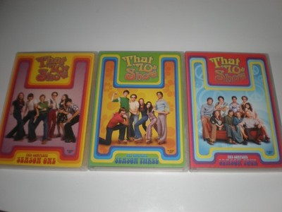 That 70s Show - Complete Seasons 1 2 & 4 Lot DVDs 12 Discs 20th Century Fox