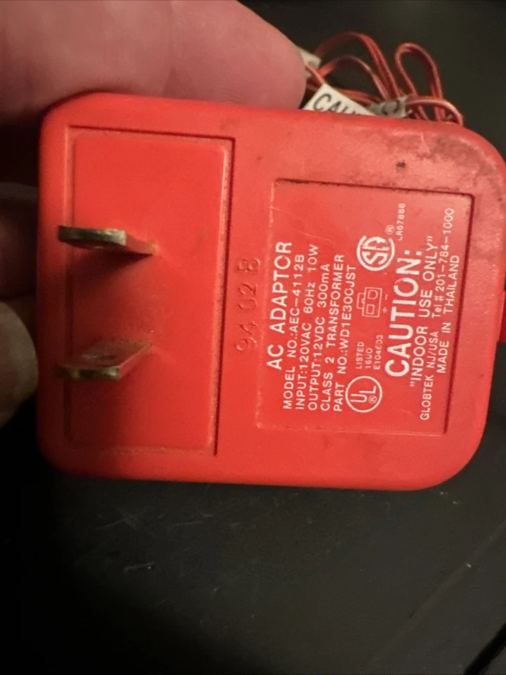 NIKKO 1294 4 Hour Quick Charge R/C Red Battery Charger GS-1294 NiCad Ni-Cad Nice - Image 4 of 4