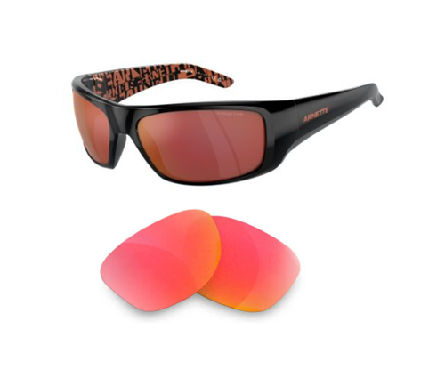 Verres De Remplacement Polarisés Pour Arnette Slide 4007 - Neufs, Miroir, 100% UV