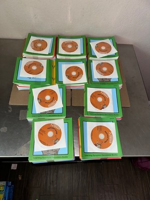 Learning Dynamics Decodable Books SET OF 10 - 53 Books Each Alphabet Songs CD's