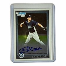 Nick Franklin Chrome Prospects Autographs 1st 2010 Bowman #BCP103
