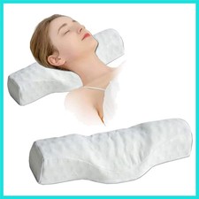 Cervical Neck Pillow for Pain Relief Sleeping, Neck roll Pillow Memory Foam f...