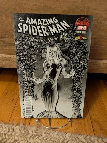 🔥 Amazing Spiderman Renew Your Vows 3 Negative Variant Venom Mary Jane