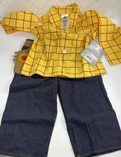 Disney Store WOODY Toy Story Costume Set (Shirt and Pants Only) NWT 18-24M