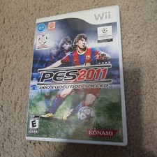 Nintendo Wii PES 2011 Pro Evolution Soccer Champions League COPA  Pristine Disc