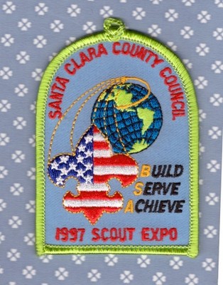 SOR   SCCC Santa Clara County Council  Scout-O-Rama  1997 -Mint-  Expo