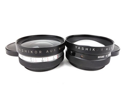 Yashikor 1:4 Tele S010 & Weitwinkel S011 Objektive für Yashica Electro 35